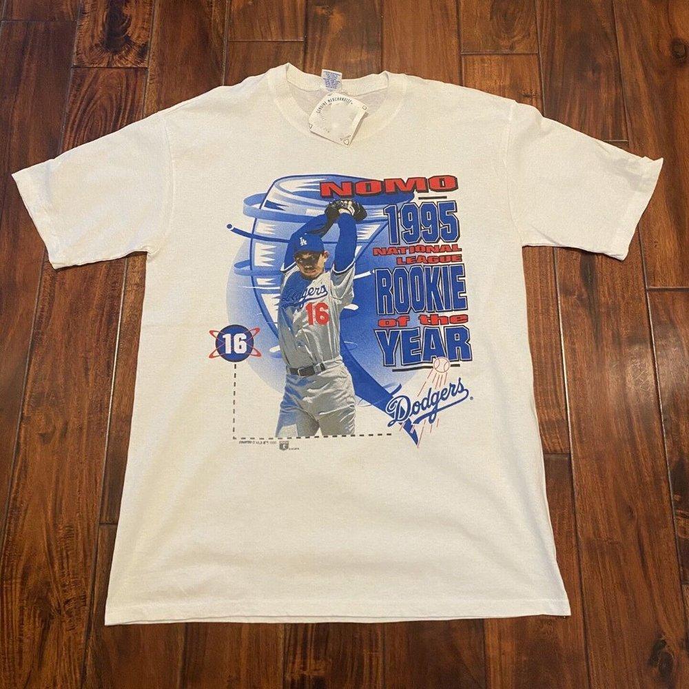 1995 Rookie Of The Year Hideo Nomo Los Angeles Dodgers Shirt Unisex Tee